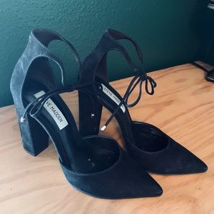 Black high heels